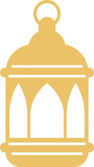 Islamic Lantern Icon Element