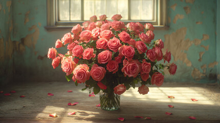 Valentine's Day of Love is held once a year. It is a way to show love to your loved one by giving flowers, gifts, gold, and special items Generative AI.