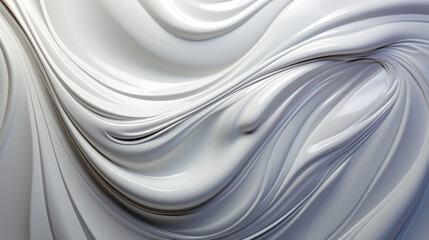A pristine white background with a subtle pearlescent sheen, conveying purity and simplicity.