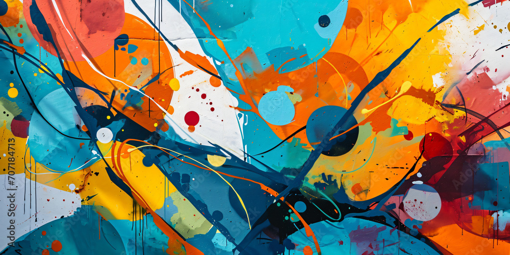 Wall mural abstract background