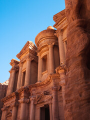 Welcome to Petra and its historical and touristic monuments in Jordan, the Deir