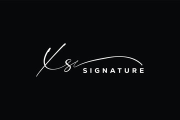 XS initials Handwriting signature logo. XS Hand drawn Calligraphy lettering Vector. XS letter real estate, beauty, photography letter logo design.
