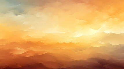 Golden sunset gradient, blending warm hues that evoke a feeling of serenity and warmth.