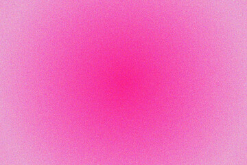 Fototapeta premium Pink grainy gradient color background. Noise grain texture, blurred wallpaper. Poster, banner, header, background, template design