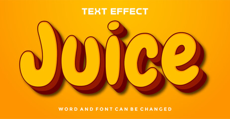  Juice editable text effect