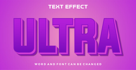  Ultra editable text effect