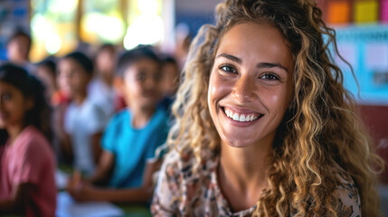 Joyful Learning: The Impact of a Smiling Teacher in Elementary School