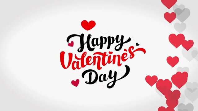 Love - Valentine's Day video card, A Captivating Valentine's Day Celebration with Heartfelt Moments, Romantic Delights, and Cherished Memories