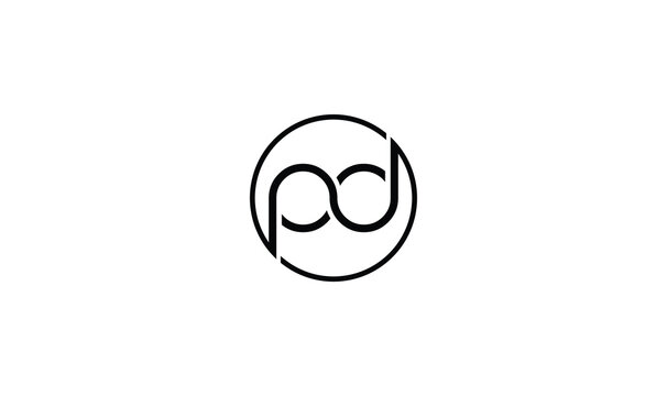 P p letter modern company logo icon template, letter pp logo 