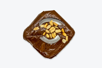 Burnt Jaggery Chaku with Peanuts and Coconut Sweet for Makar Maghe  Sankranti in Nepal