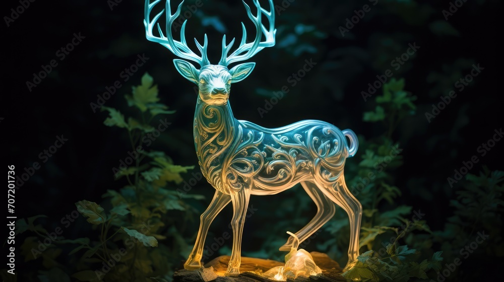 Poster animal deer