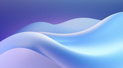 Obraz premium Soft moonlight casts a tranquil glow on top-view 3D waves, creating a calming nocturnal seascape