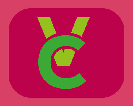 NEW BEST CV creative initial latter logo.CV abstract.CV latter vector Design.CV Monogram logo design .