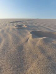 sand dunes in park