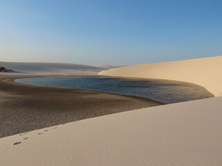 sand dunes in park