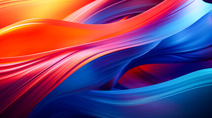 Colorful background with smooth waves, creating a dynamic and flowing design. Perfect for abstract, creative, and modern-themed visuals