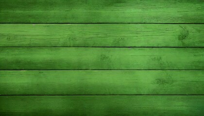 full frame of green wood background texture