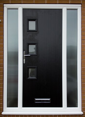 door and sides in satin