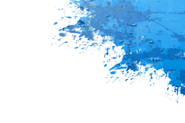 Obraz premium Ink splashes isolated transparency background..