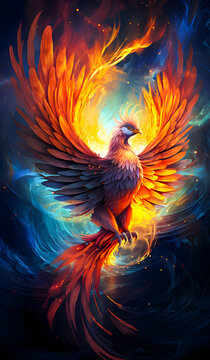Blue Phoenix Bird Images – Browse 15,196 Stock Photos, Vectors ...