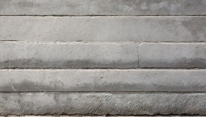 Close-up of a modern, horizontal concrete wall texture with crack. Ideal for backgrounds, wallpapers, and architectural designs.