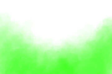 Green smoke texture transparent background. Air Green smoke  pollution. effect of green smoke...