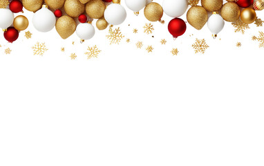 Festive and Joyful Holiday Message Isolated on Transparent Background PNG.