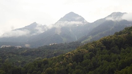 Fototapeta premium panorama of the mountains