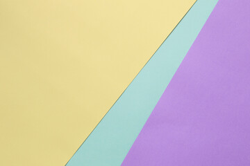 background  of three  color paper blank