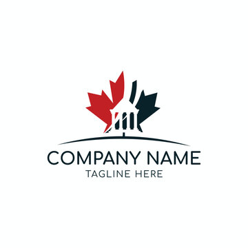 Finance logo simple illustration. Vector design
