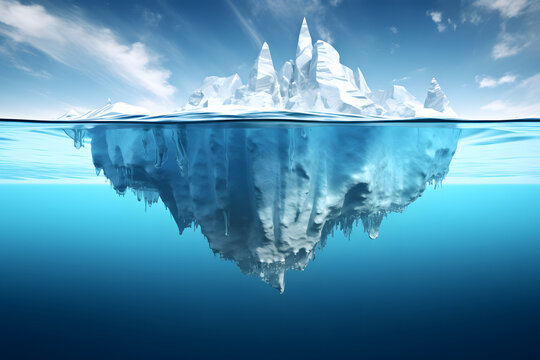 Beneath the Surface: Iceberg's Tale of Global Warning