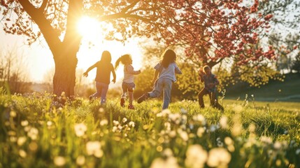 Family Fun in Spring.