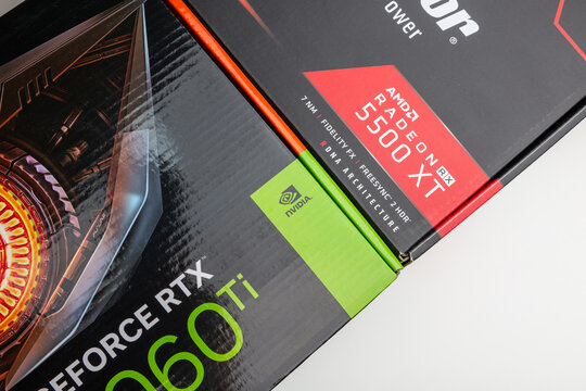 nvidia compare with amd graphics adapters