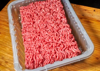 raw minced meat