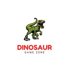 Dinosaur gaming logo