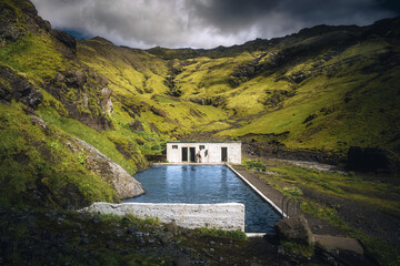 Seljavallalaug Hot Pool Iceland