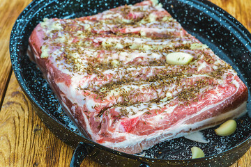 Schweinebraten, Schweinsbraten, Wammerl, klassische Zubereitung, österreich, Bayern, Kümmel,...