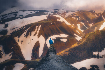 Mountain Hike in Landmannalaugar Iceland