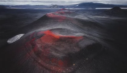 Foto op Canvas Red Craters in Landmannalaugar Iceland © chrisdonaldsonmedia