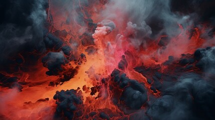 Ephemeral Eruptions: Colors in Flight