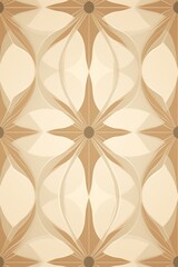 Symmetric beige circle background pattern 