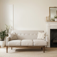 Fototapeta premium modern living room interior