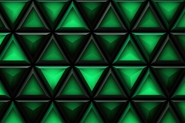 Fototapeta na wymiar Symmetric green line background pattern 