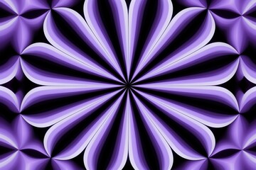 Symmetric lavender and black line background pattern