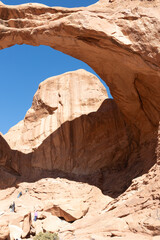 arch formations at arches national park 