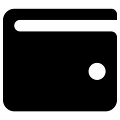 wallet icon, vector illustration, simple design, best used for web, banner or presentation