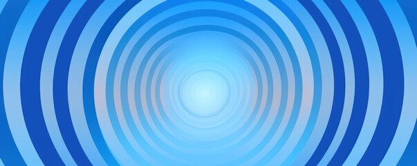Fototapeta na wymiar Symmetric sky blue circle background pattern 