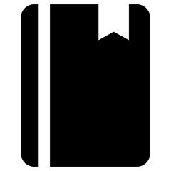 book icon, vector illustration, simple design, best used for web, banner or presentation