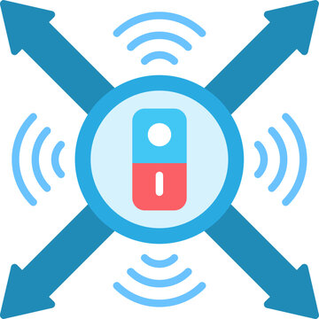 Accelerometer Sensor Icon