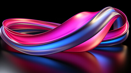 abstract colorful glowing wavy perspective with fractals and curves background 16:9 widescreen wallpapers